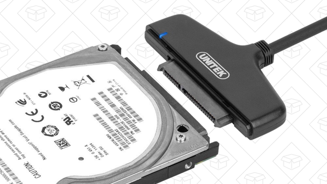 Unitek HDD/SSD Cable | $5 | Amazon | Promo code 7WF7TIF4